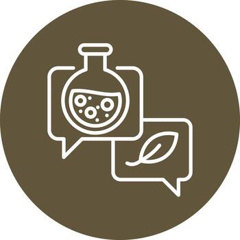 icono de vector de burbuja de chat