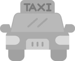 icono de vector de taxi