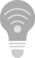 Smart Bulb Vector Icon