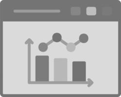 Bar Chart Vector Icon