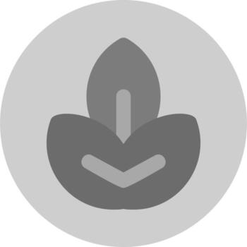 icono de vector de hoja