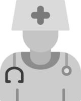 Lady Doctor Vector Icon