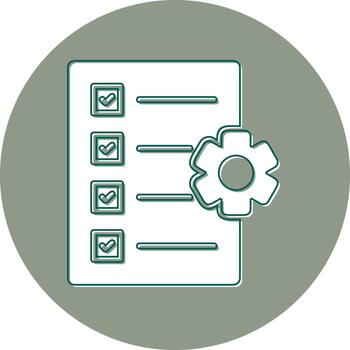 Work List Vector Icon