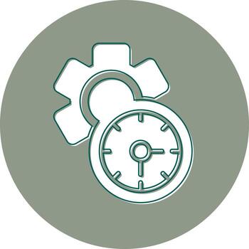 Work Time Vector Icon