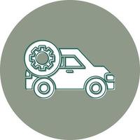 Car Setting Vector Icon