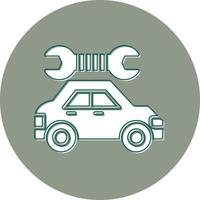 Car maintenance Vector Icon