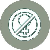 Stop violence Against Women Vector Icon