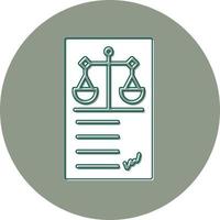 Testimony Vector Icon