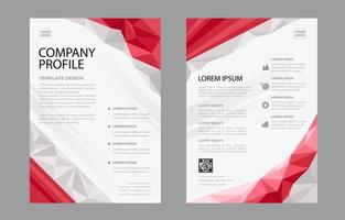 Modern Company Profile vector