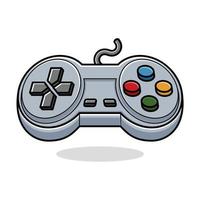 cute cartoon joystick vector