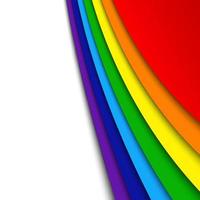 Abstract Rainbow Background, Vector Illustration