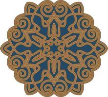 3D Mandala Multilayered Cut File SVG vector