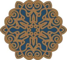 3D Mandala Multilayered Cut File SVG vector