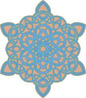 3d mandala multicapa cortar archivo svg vector