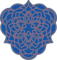 3D Mandala Multilayered Cut File SVG vector