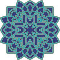 3D Mandala Multilayered Cut File SVG vector