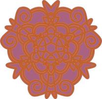 3d mandala multicapa cortar archivo svg vector