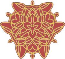3D Mandala Multilayered Cut File SVG vector