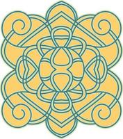 3D Mandala Multilayered Cut File SVG vector