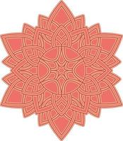 3D Mandala Multilayered Cut File SVG vector