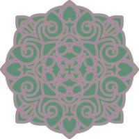 3D Mandala Multilayered Cut File SVG vector