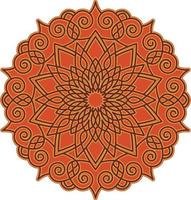 3D Mandala Multilayered Cut File SVG vector