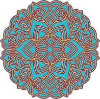 3D Mandala Multilayered Cut File SVG vector