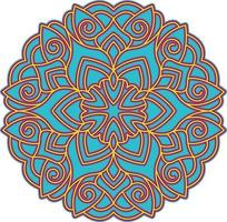 3D Mandala Multilayered Cut File SVG vector