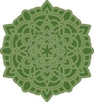 3D Mandala Multilayered Cut File SVG vector