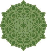 3D Mandala Multilayered Cut File SVG vector