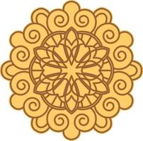 3d mandala multicapa cortar archivo svg vector