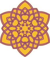 3D Mandala Multilayered Cut File SVG vector