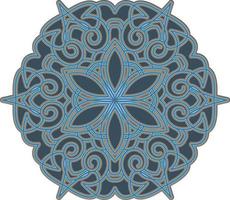 3D Mandala Multilayered Cut File SVG vector