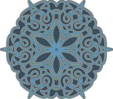 3D Mandala Multilayered Cut File SVG vector