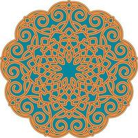 3d mandala multicapa cortar archivo svg vector