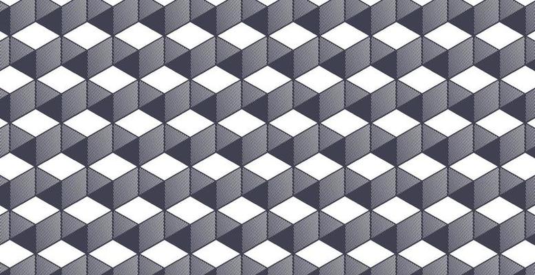 square cube box hatch striped line pattern monochrome