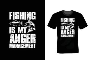 Fishing T shirt design, vintage, typography vector