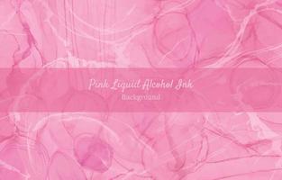 Pink Liquid Alcohol Ink Abstract Background vector