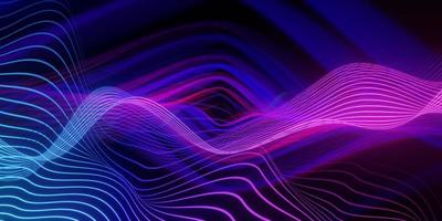 3d render,abstract wave technology background with colorful  light . colorful fantastic background with curvy shape glowing . photo