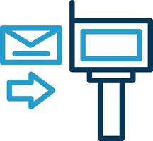 diseño de icono de vector de correo directo