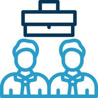 Business Team Vector Icon Design