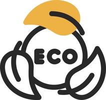 diseño de icono de vector de ecología