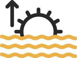 Sunrise Vector Icon Design