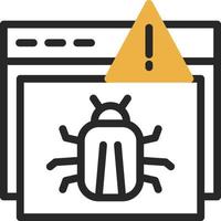 Infected Vector Icon Design