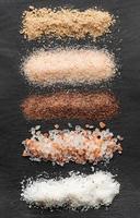 Assorted speciality salt photo