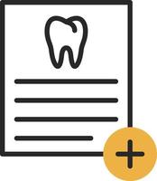 Medical Report Vector Icon Design