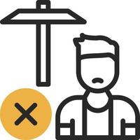 No Child Labour Vector Icon Design