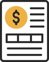 Invoice Vector Icon Design