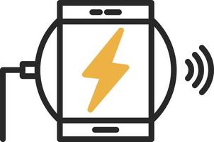 Wireless CHarger Vector Icon Design