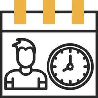 Working Hours Vector Icon Design